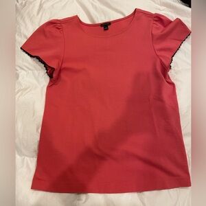 Bright Coral Shirt - Ann Taylor - size M